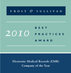 EMR Company of the Year 2010 - Frost & Sullivan India